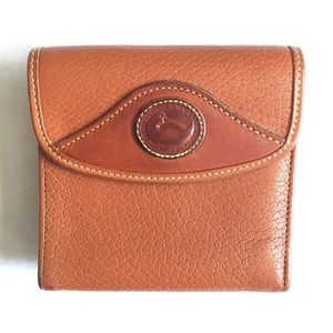 Vintage Dooney & Bourke AWL Square Wallet